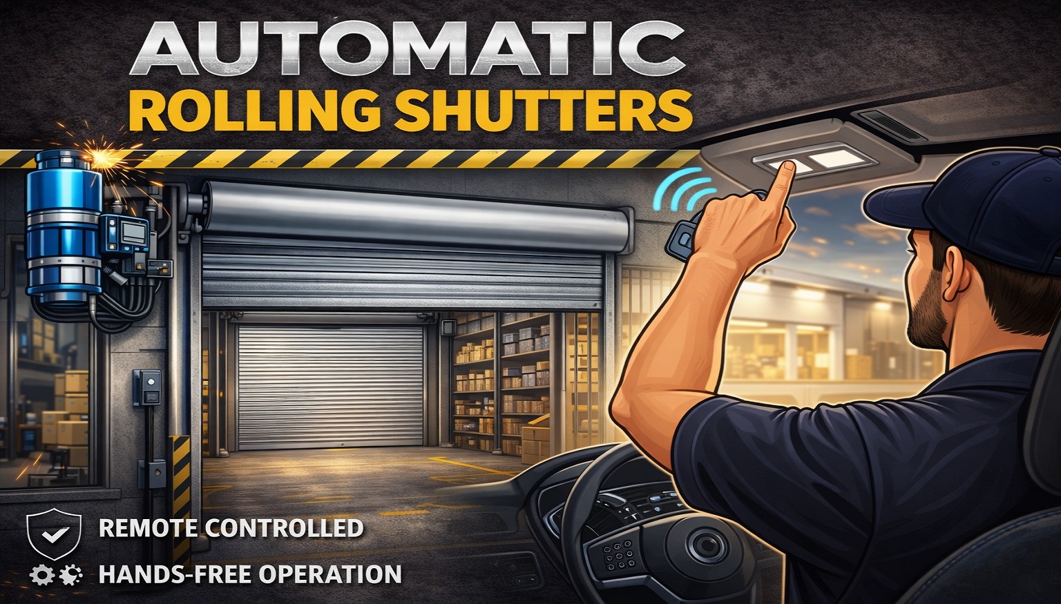 automatic rolling shutter manufacturer in Pune