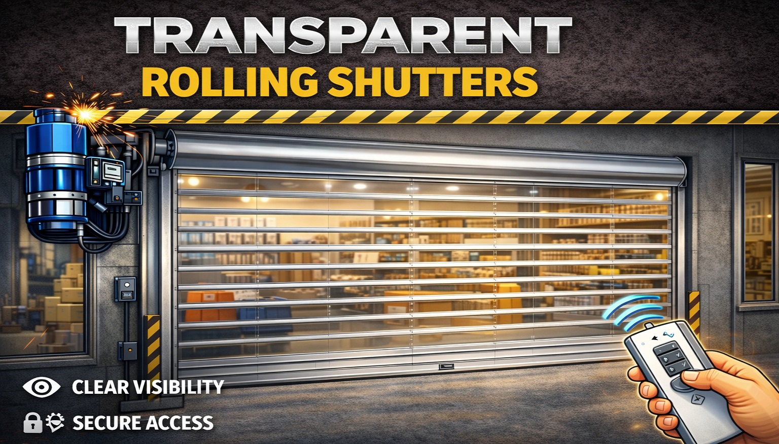 transparent rolling shutter manufacturer in Pune